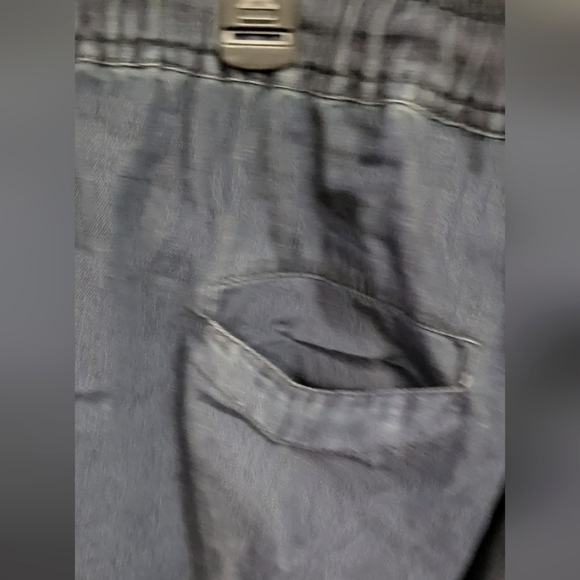 Mordenmiss Denim 2 Front & 1 Back Pockets 2xl Pants Elastic Waist Faded Areas - Picture 5 of 5